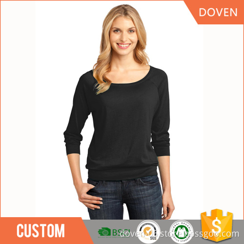wholesale oem blank round neck t-shirt cotton